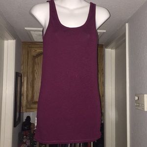 Burgundy tank.  Merona size Large.